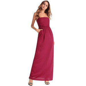 Maxi Dress Tube Party Dress